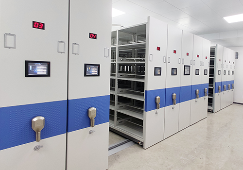 智能(néng)檔案密集(ji)架